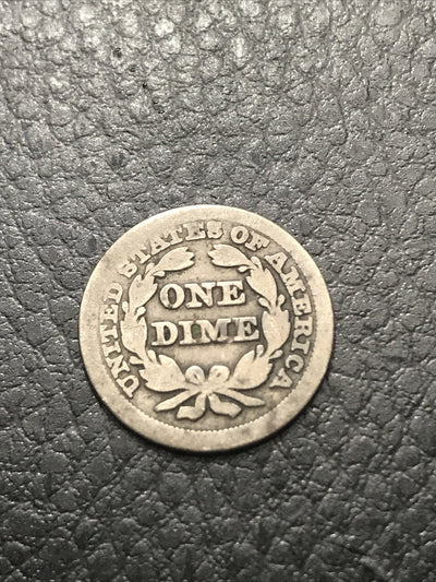 1856 Seated Liberty Dime Small Date