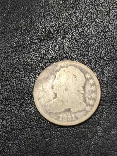 1831 Capped Bust Silver Dime 10c JR-1 R-1 Silver Dime #45335