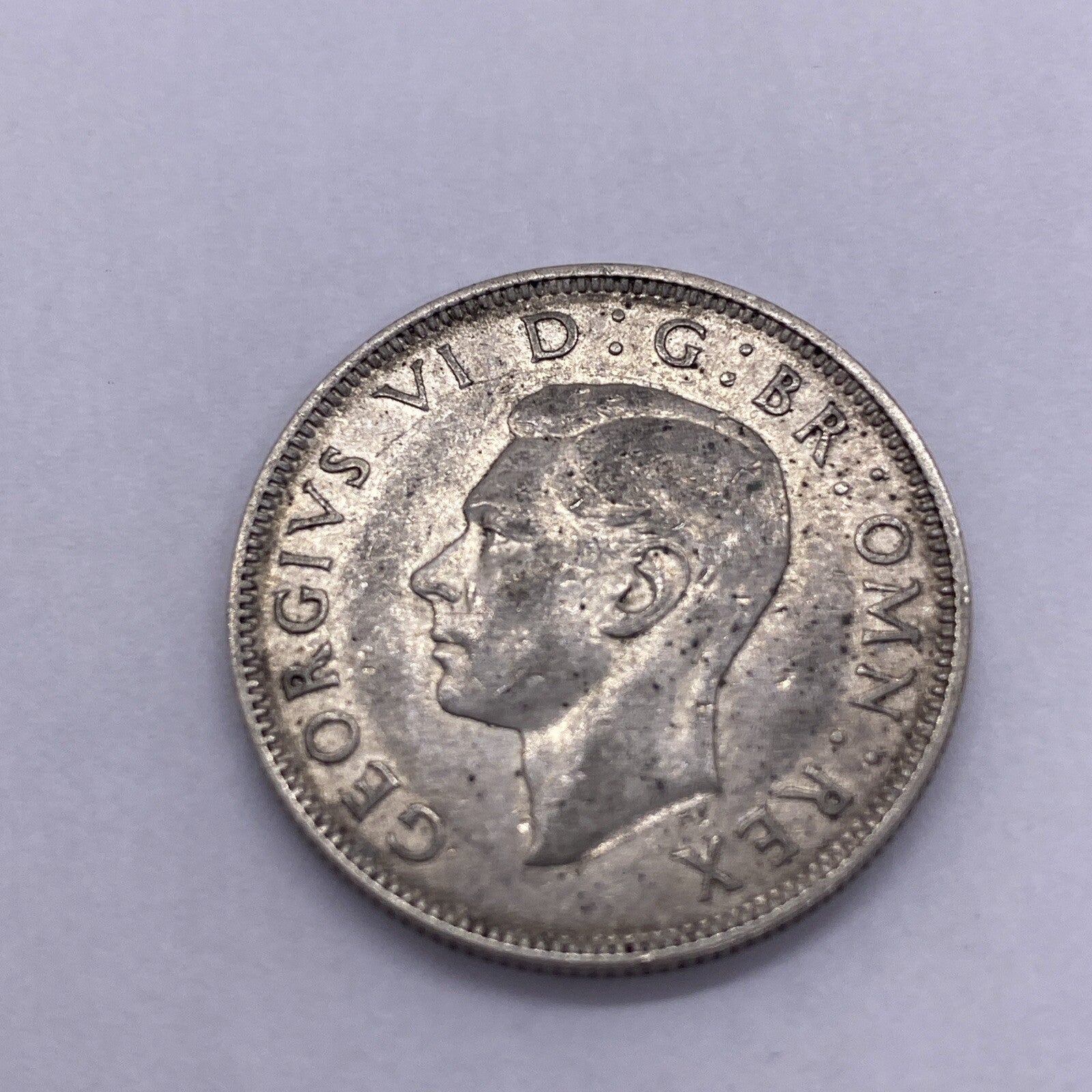 TWO SCHILLING 1942  SILVER  #643-10
