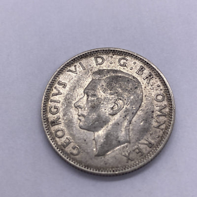 TWO SCHILLING 1942  SILVER  #643-10