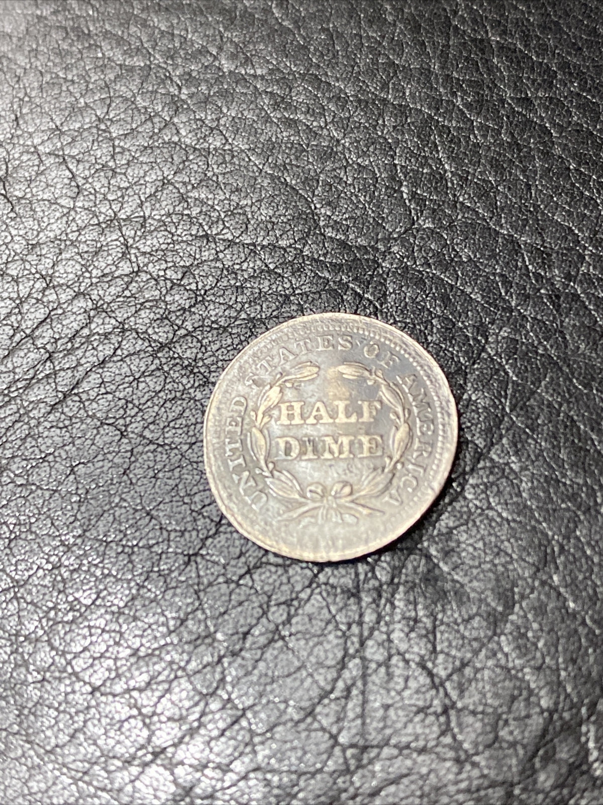 1857 P Seated Liberty Half Dime Great Coin Silver H10C
