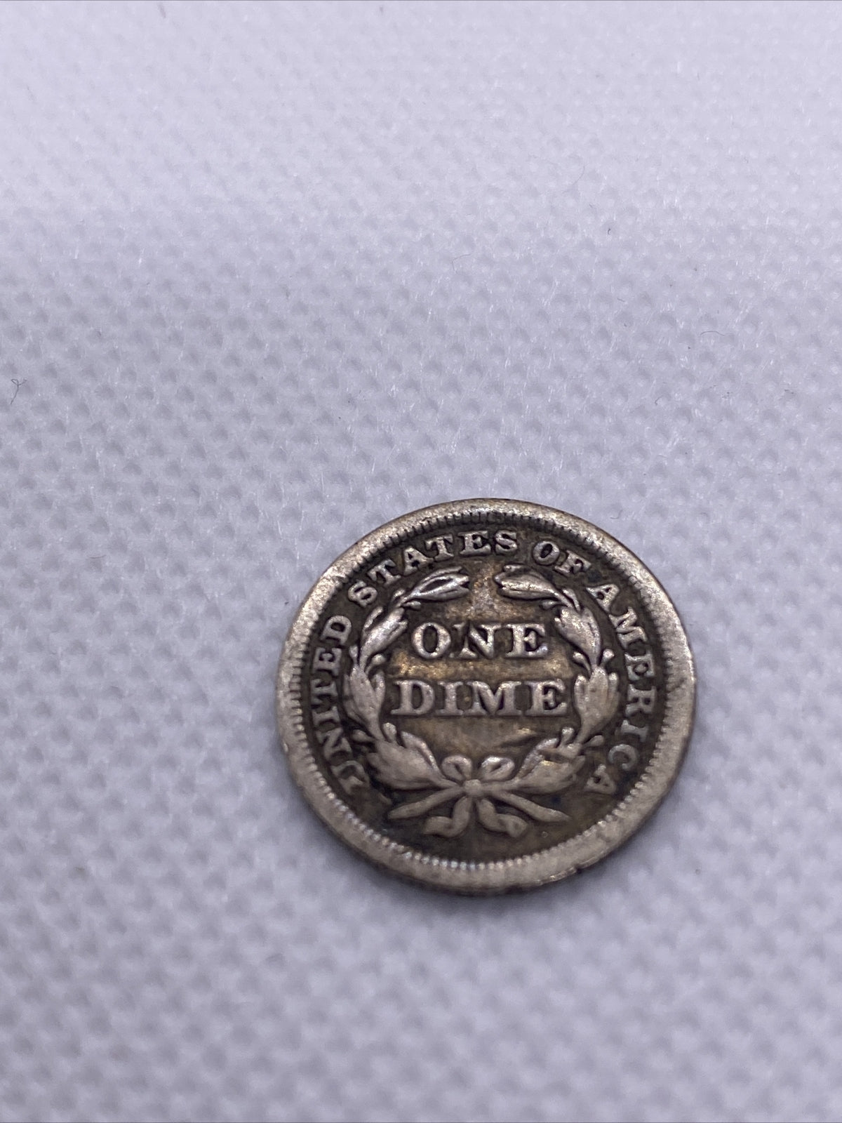1850 Seated Liberty Dime Silver  Ten Cents Beautiful Silver 10 cents #90287