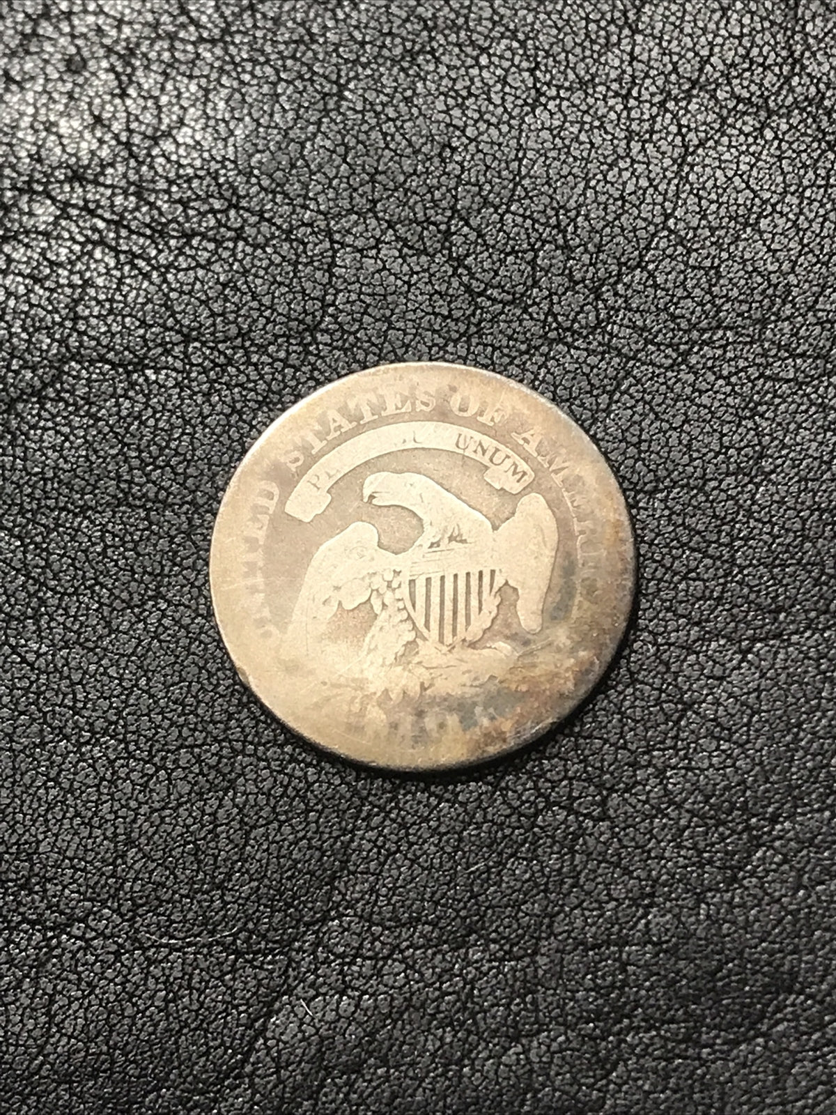 1827 10c Capped Bust Silver Dime JR-6 R-2 RARE #WW827