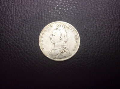 Great Britain 6 Pence 1892 silver KM#760 Victoria