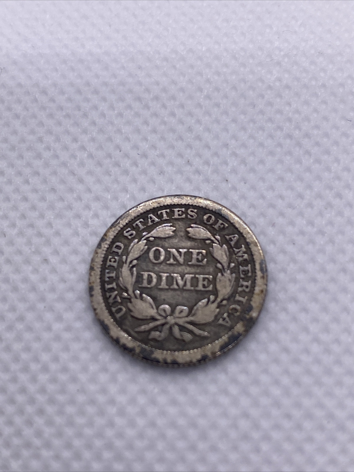 1853 Seated Liberty Silver Dime Arrows Beautiful Silver 10 Cents Coin #3215