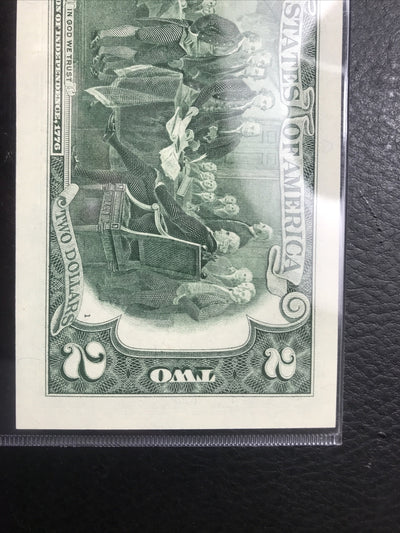 $2 Rare Uncirculated Low FOUR (4) Digits  ⭐️ STAR NOTE ⭐ 1055*