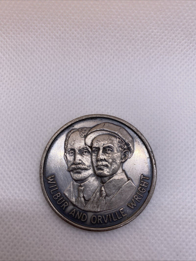 1969 Aviation TWA First Powered Flight Wright Brothers Medal 2581-10