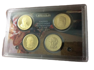 2009 Presidential Proof Four Coin Set No Box No COA