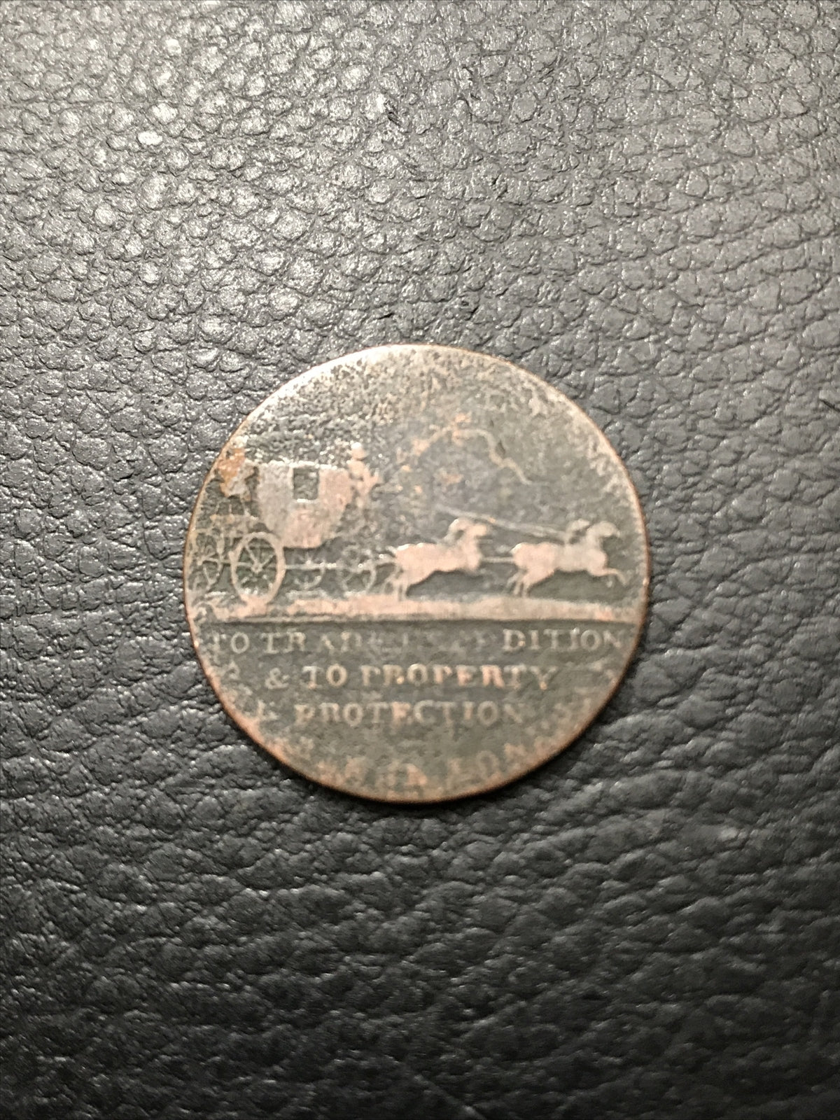 Halfpenny Mail Coach Series For the Establishment of Mail Coaches RARE #Mail-1