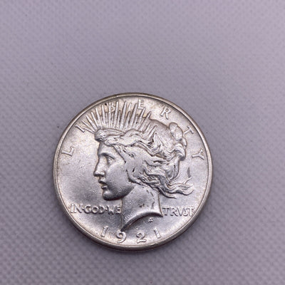 1921 Peace Silver Dollar $1 US Silver Peace Dollar Key Date Beauty RARE #8564-10
