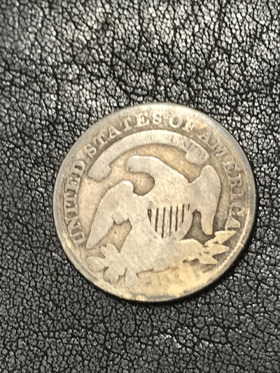 1830 Capped Bust Dime Silver 10c JR-7 R-4 Rare #44329