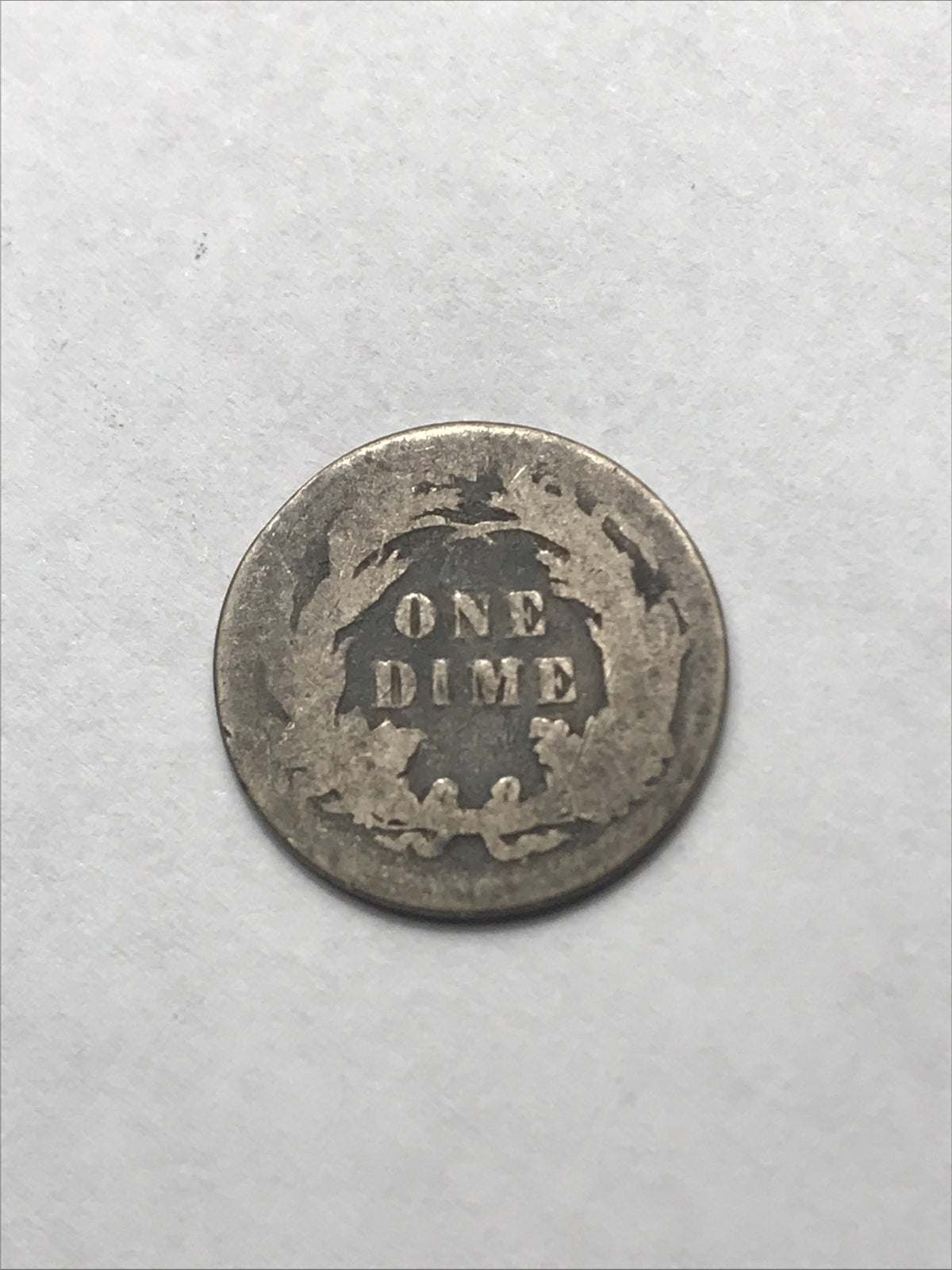1890 Seated Liberty Dime Silver 90% Coin #GG46