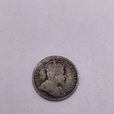 1906 Canada 10 Cents Silver Coin-Edward VII-KM#10 #6656-10