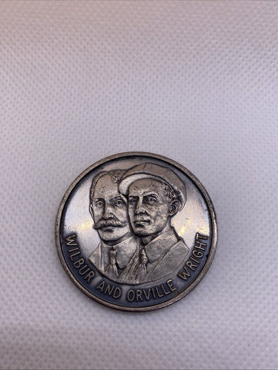 1969 Aviation TWA First Powered Flight Wright Brothers Medal 2581-10
