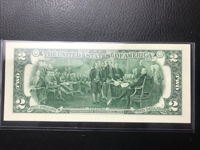 $2 Rare Uncirculated Low FOUR (4) Digits  ⭐️ STAR NOTE ⭐ 1055*