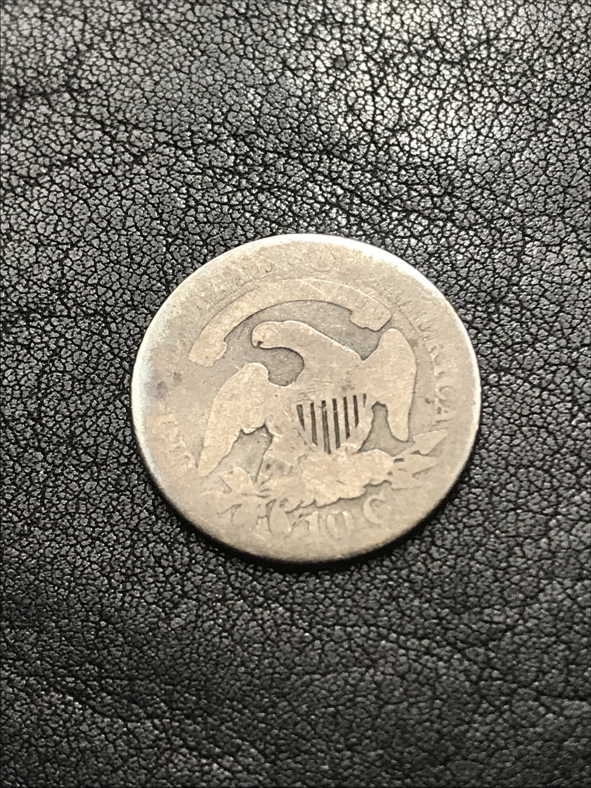 1827 10c Capped Bust Silver Dime JR-4 R-2 RARE #YU832