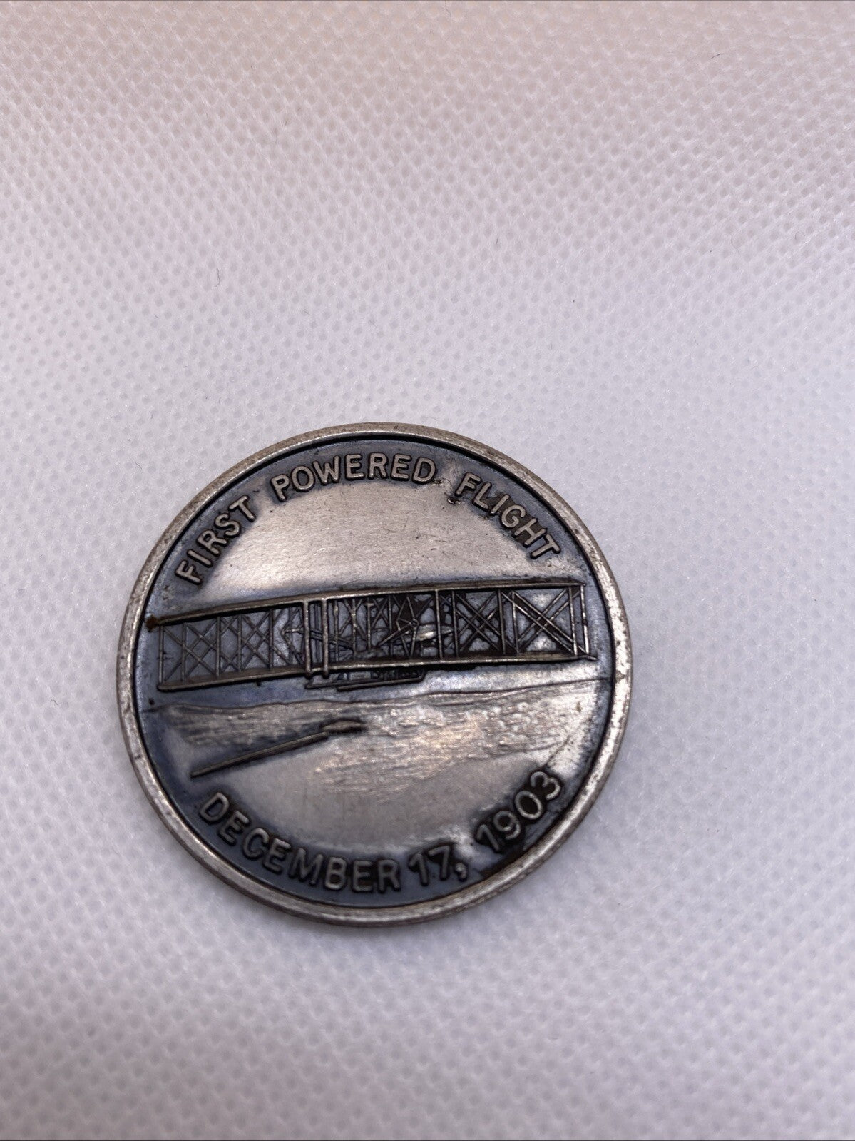 1969 Aviation TWA First Powered Flight Wright Brothers Medal 2581-10