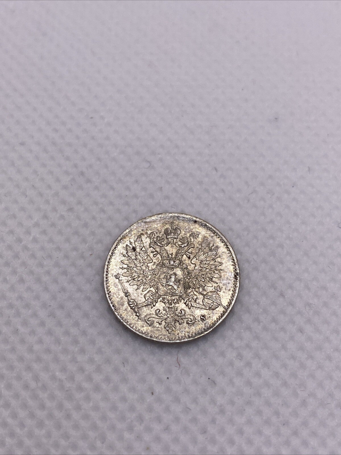 1916 S 25 Pennia Silver Finland Silver Coin Beautiful #736-10