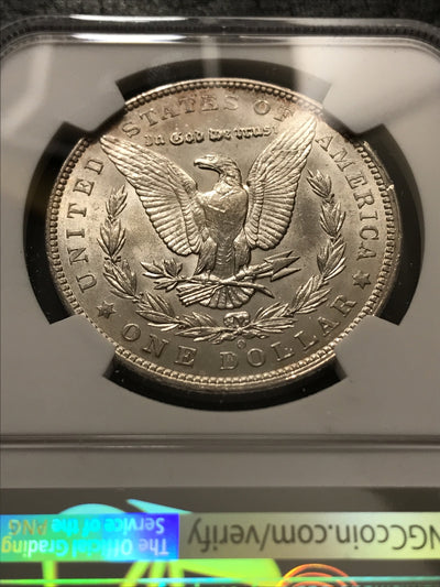 1902 O Morgan Silver Dollar $1 NGC UNC Details*ERROR LABEL* 928-005
