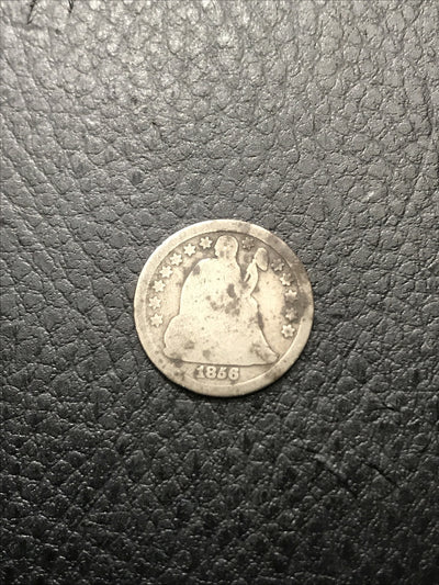 1856 Seated Liberty Dime Small Date