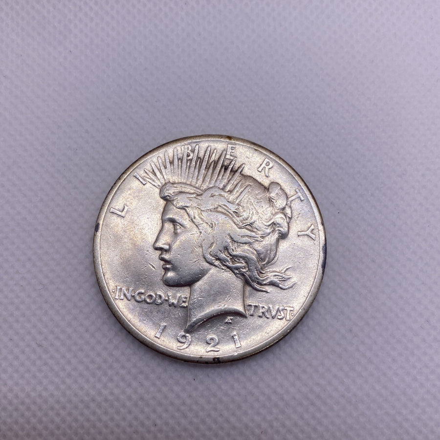 1921 Peace Silver Dollar $1 US Silver Peace Dollar Key Date Beauty RARE #9287-10