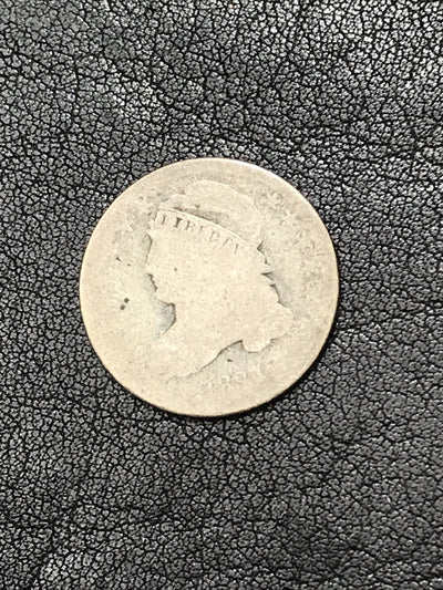 1837 Capped Bust Dime Silver Coin #$675