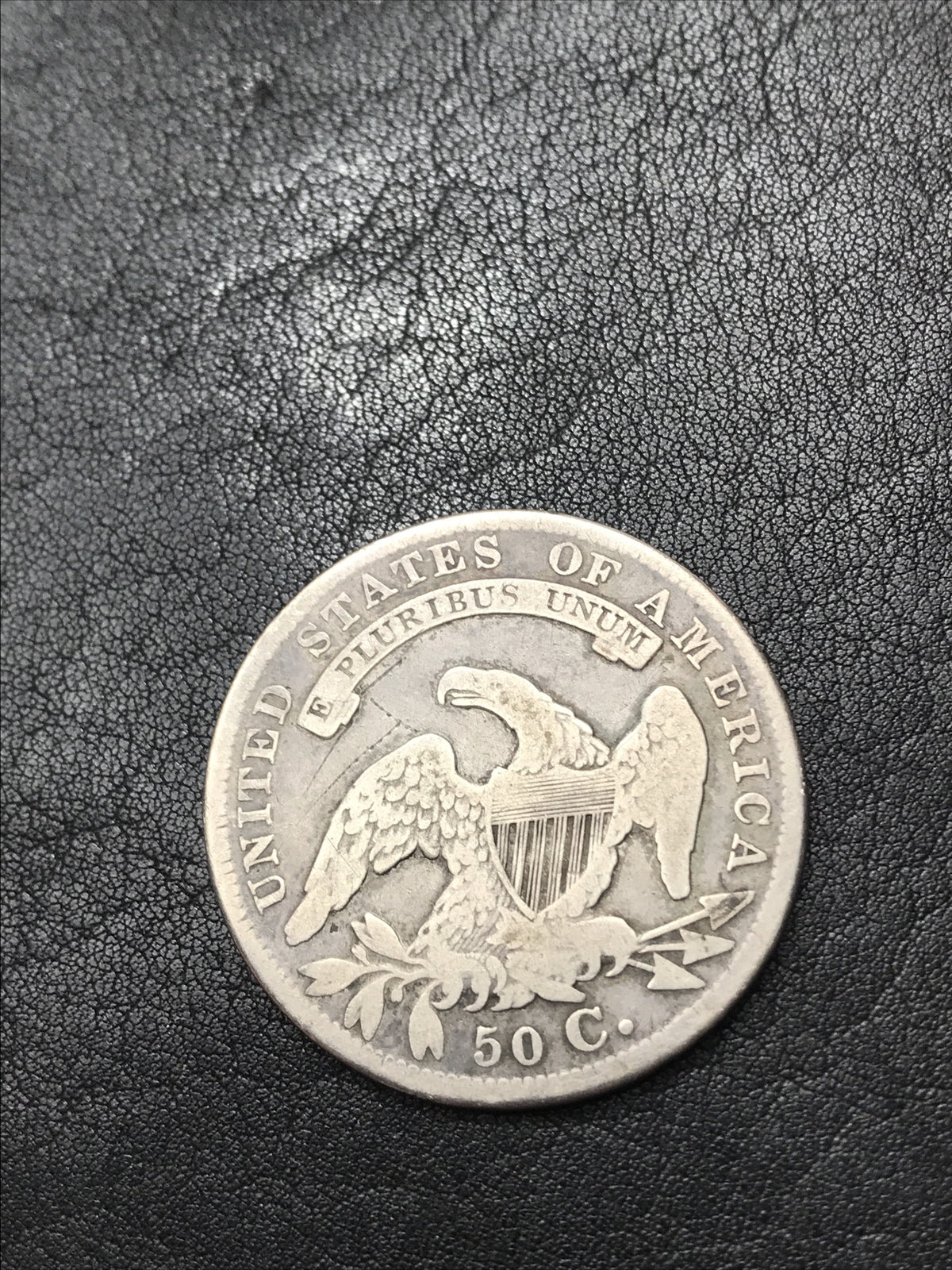 1834 Capped Bust Half Dollar O-111 R-1 Small Date Small Letters "Child's Head"