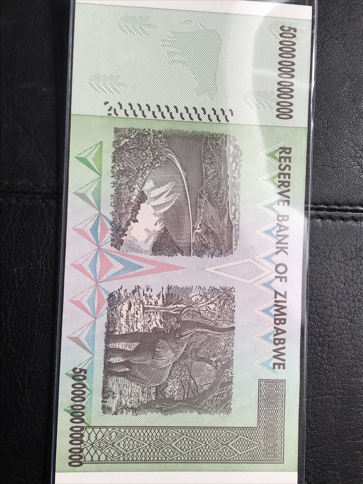 2008 50 TRILLION Zimbabwe DOLLARS BANKNOTE New UNC 100 TRILLION SERIES