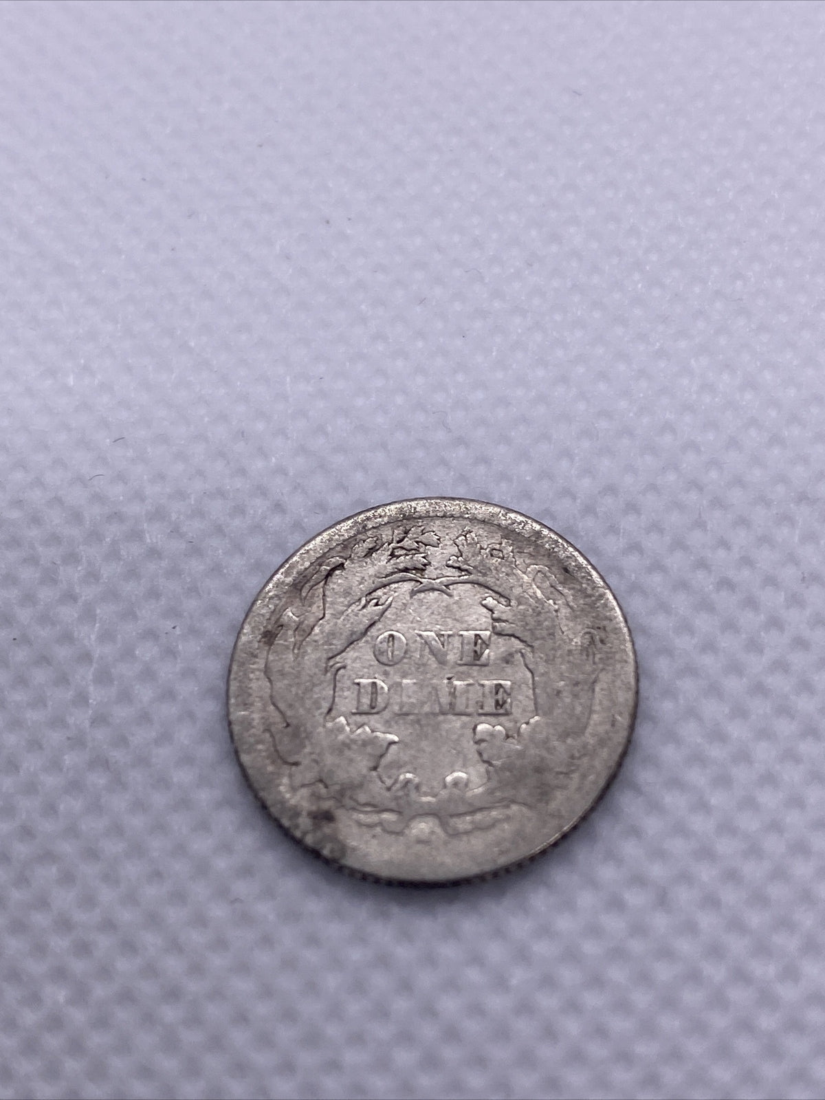 1875 S Seated Liberty Dime Silver 10 Cents Ten Cents Mintmark Below Bow #19277