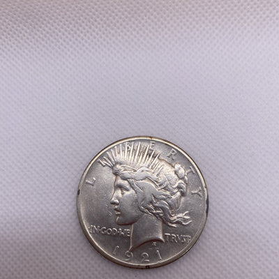 1921 Peace Silver Dollar $1 US Silver Peace Dollar Key Date Beauty RARE #9287-10