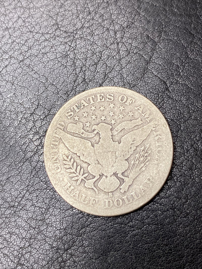 1904-S Barber Half Dollar Key Date Rare #2467-10