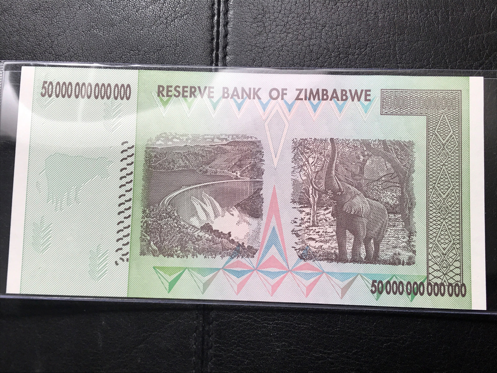 2008 50 TRILLION Zimbabwe DOLLARS BANKNOTE New UNC 100 TRILLION SERIES
