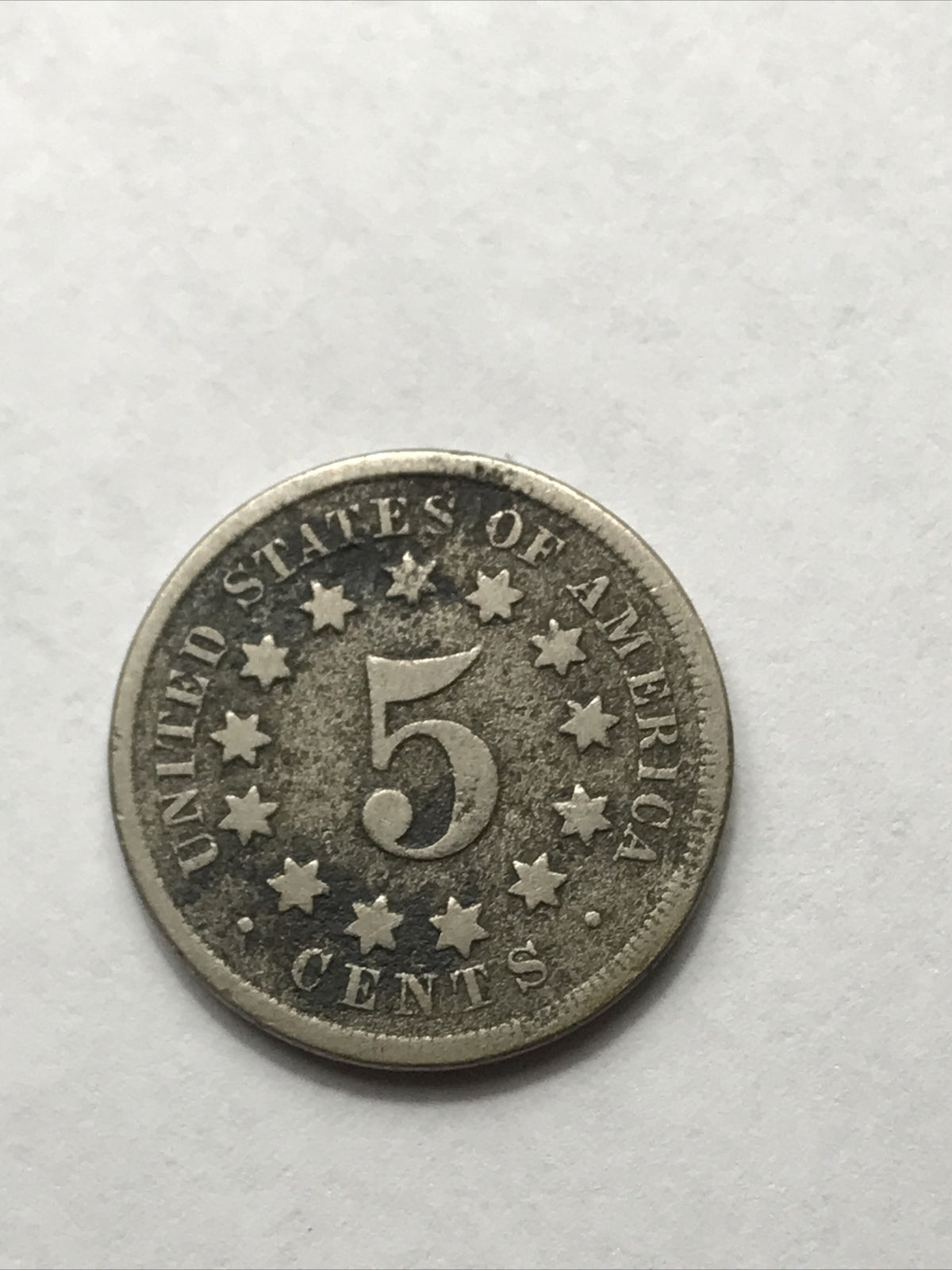 1869 Shield Nickel Great Beautiful Coin #EE1869