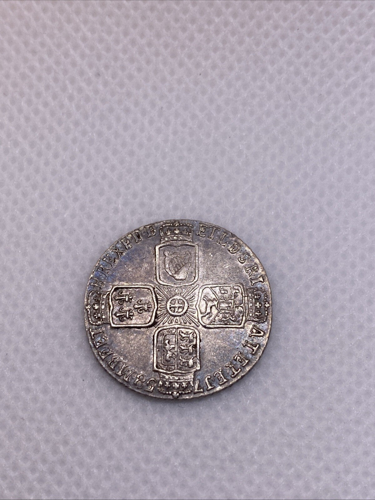 1758 GREAT BRITAIN GEORGE II 6 PENCE SILVER COIN