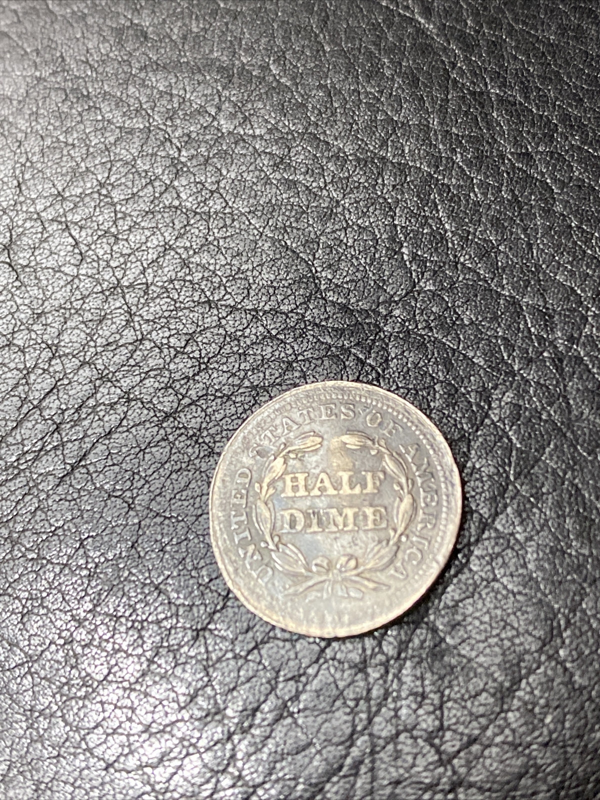 1857 P Seated Liberty Half Dime Great Coin Silver H10C