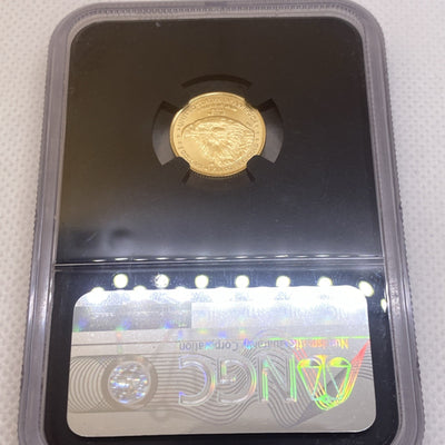 2022 $5 Gold American Eagle NGC MS-70 1/10 OZ Coin Gold Label