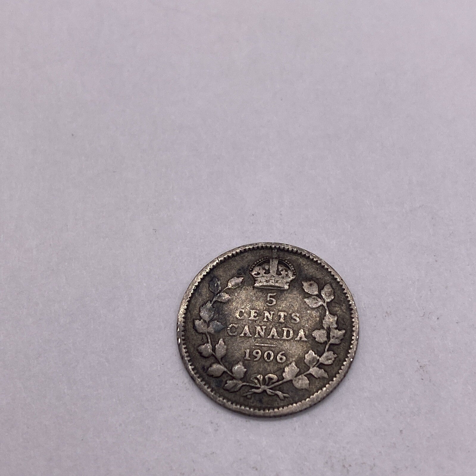 1906 Canada 10 Cents Silver Coin-Edward VII-KM#10 #6656-10