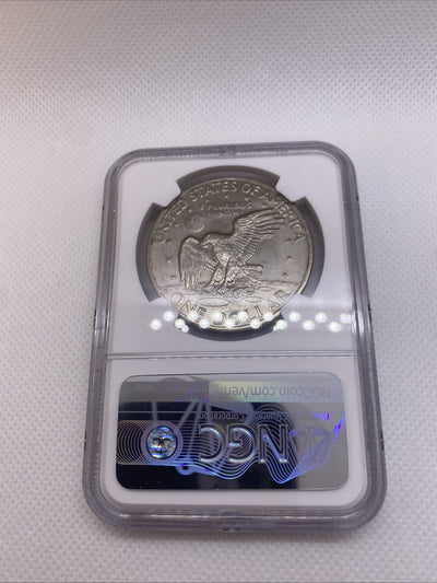 1972 EISENHOWER $1 TYPE 2 NGC MS64 TYPE II - IKE Dollar Rare High Grade