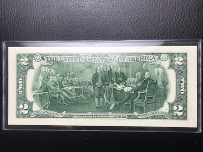 $2 Rare Uncirculated Low FOUR (4) Digits  ⭐️ STAR NOTE ⭐ 1454*