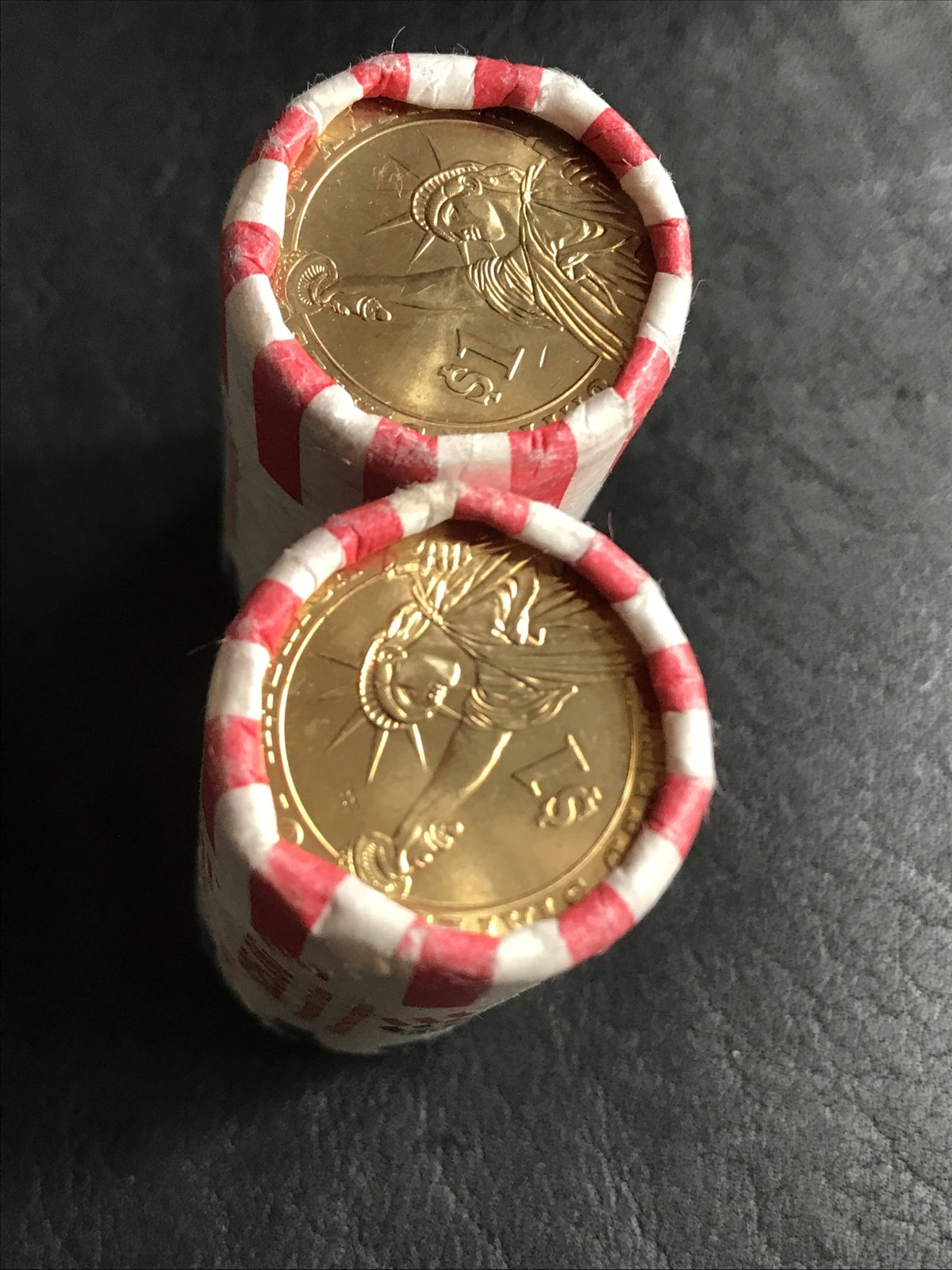 2009 William Henry Harrison Presidential $1 Rolls P & D US Mint Original Wrapped