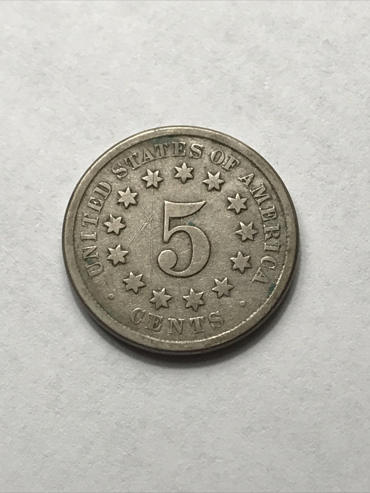 1869 Shield Nickel Great Beautiful Coin #OOP1869