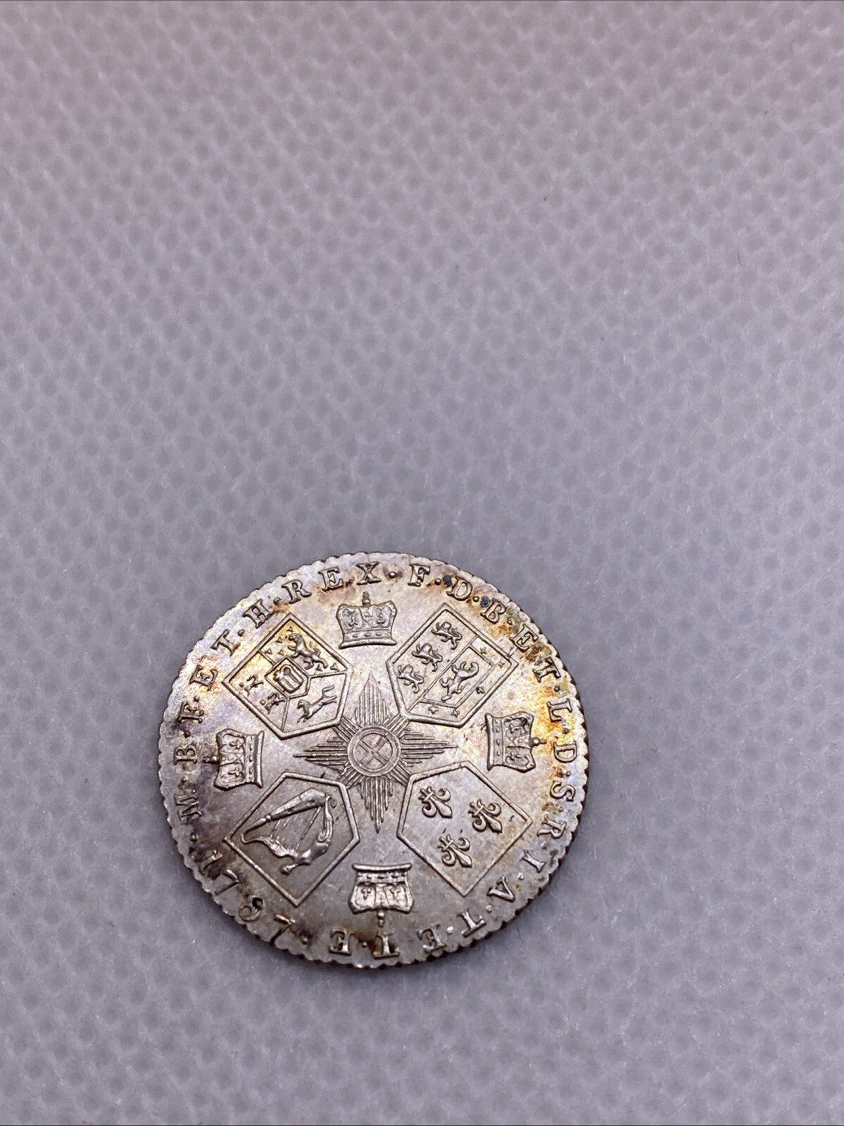 1787 GREAT BRITAIN George III Silver 6 Pence London Mint Silver Coin