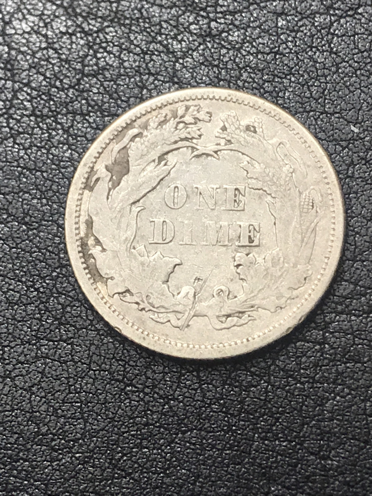 1876 Philadelphia Mint Silver Seated Liberty Dime #1279