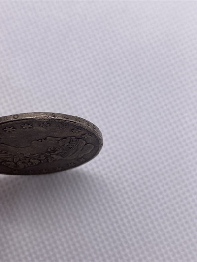 1836 Capped Bust Half Dollar Lettered Edge Silver 50c Beautiful Toning