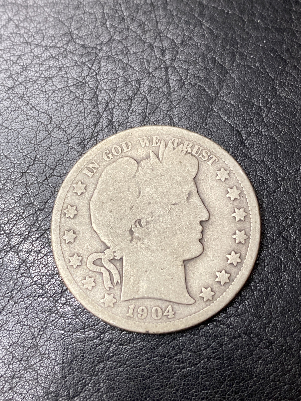 1904-S Barber Half Dollar Key Date Rare #2467-10
