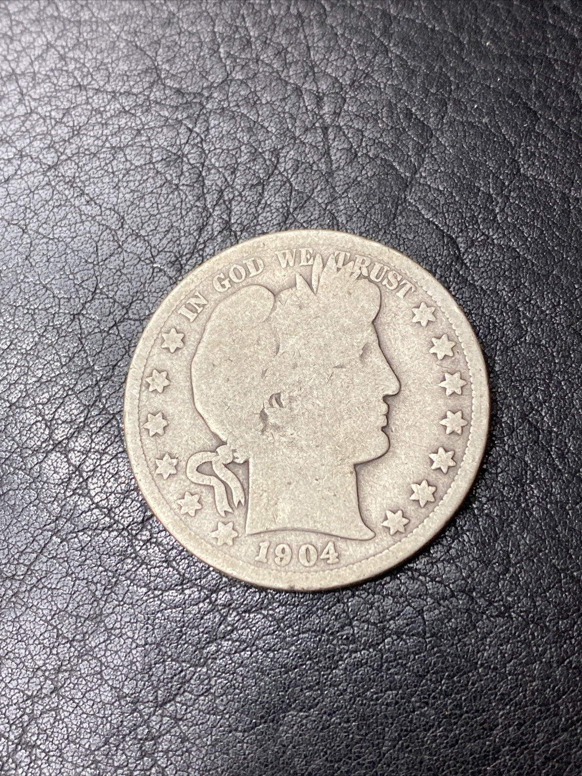 1904-S Barber Half Dollar Key Date Rare #2467-10