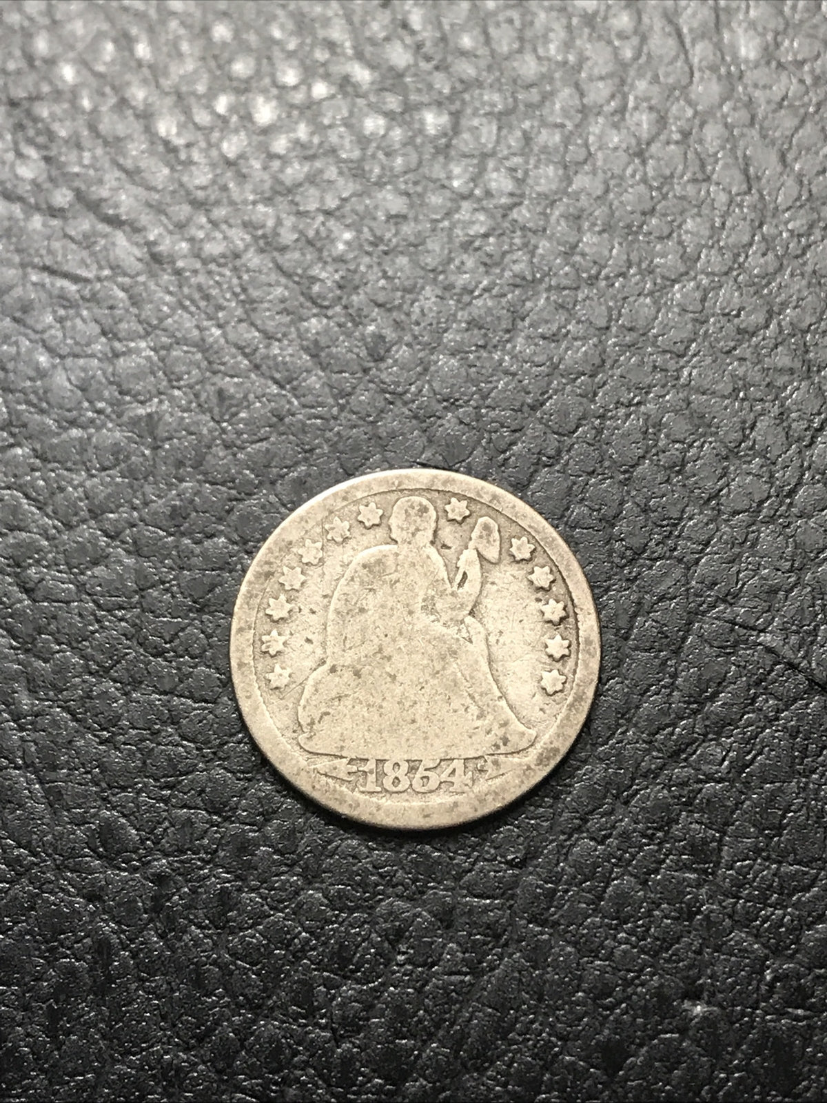 1854 O Seated Liberty Dime New Orleans Mint Rare