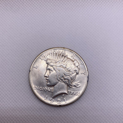 1921 Peace Silver Dollar $1 US Silver Peace Dollar Key Date Beauty RARE #9287-10