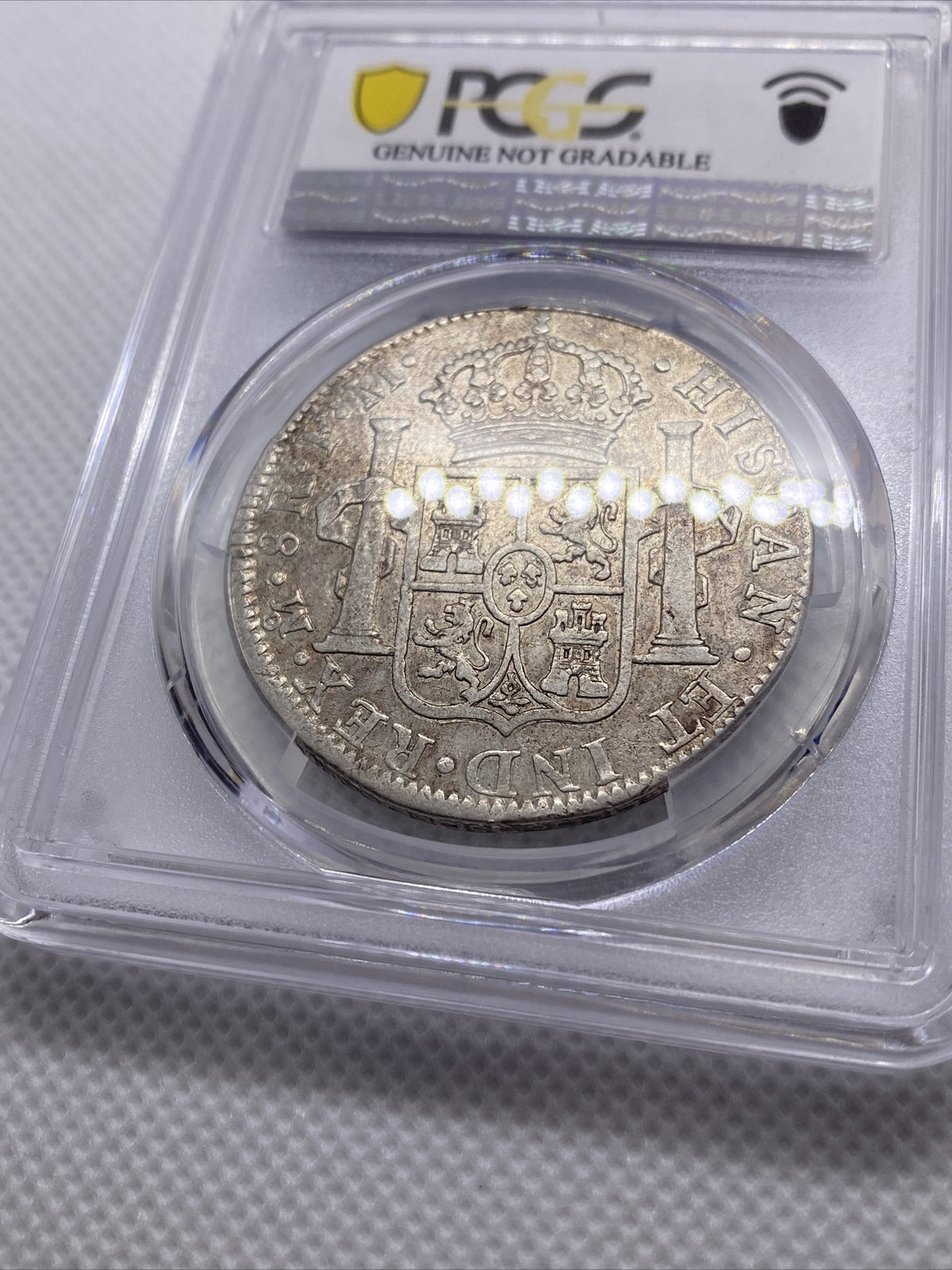 1792 Mo-FM 8 Reales PCGS VF Details Mexico Calico-954 Silver Mexican Coin #7944