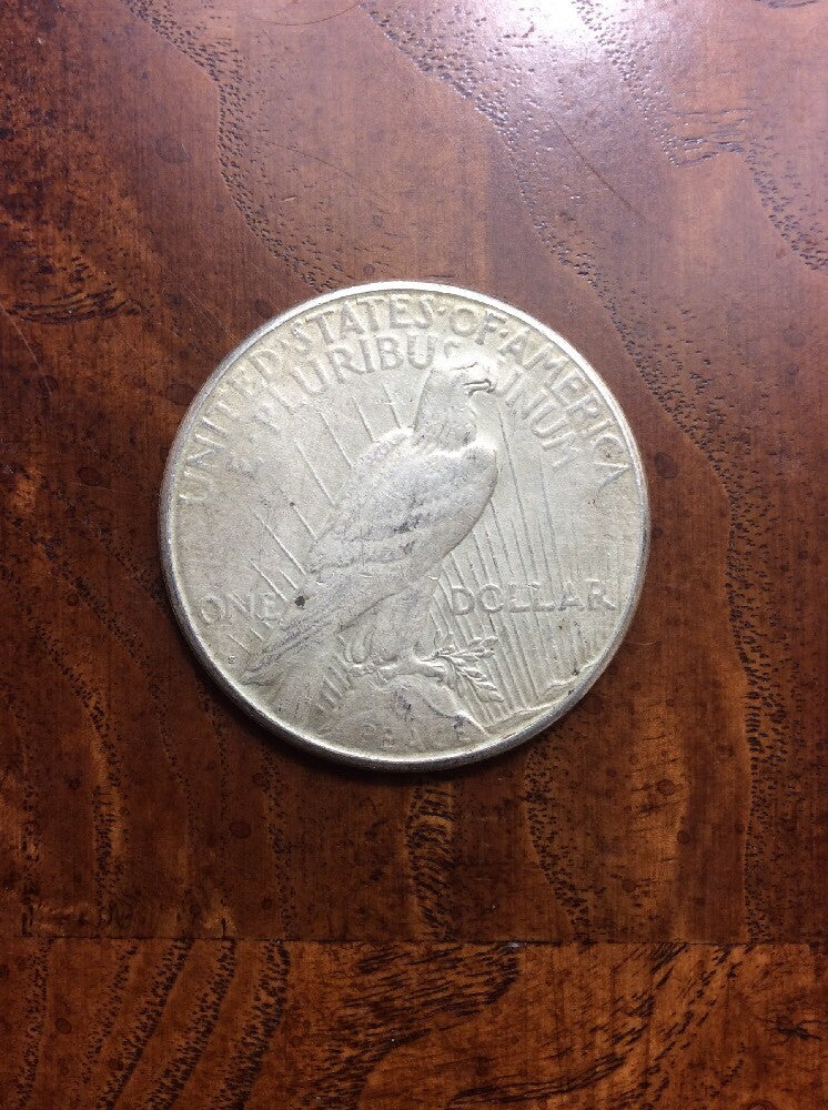 1923 S $1 PEACE SILVER DOLLAR #0957266